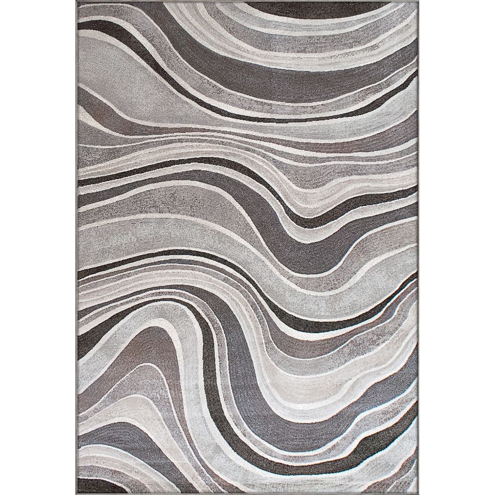 Dynamic Rugs 68141-6343 Eclipse 2 Ft. X 3 Ft. 11 In. Rectangle Rug in Multi Silver